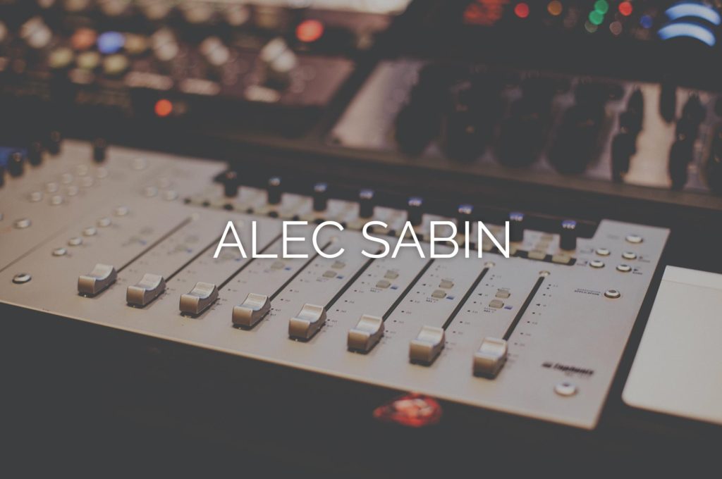 Alec Sabin Logo White